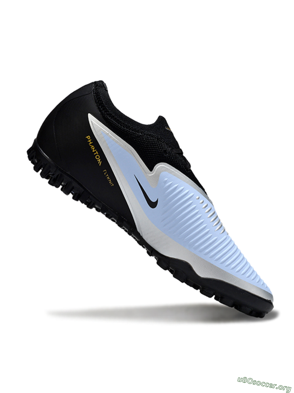 Nike Phantom 6 Elite Low TF Football Shoes - Blue/Gold/Black 4
