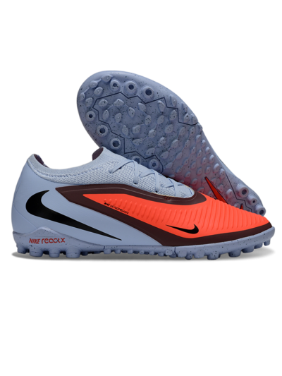 Nike Phantom 6 Elite Low TF Football Shoes - Blue/Fiery Orange/Steel Grey