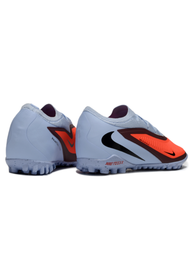 Nike Phantom 6 Elite Low TF Football Shoes - Blue/Fiery Orange/Steel Grey