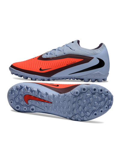 Nike Phantom 6 Elite Low TF Football Shoes - Blue/Fiery Orange/Steel Grey