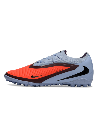 Nike Phantom 6 Elite Low TF Football Shoes - Blue/Fiery Orange/Steel Grey