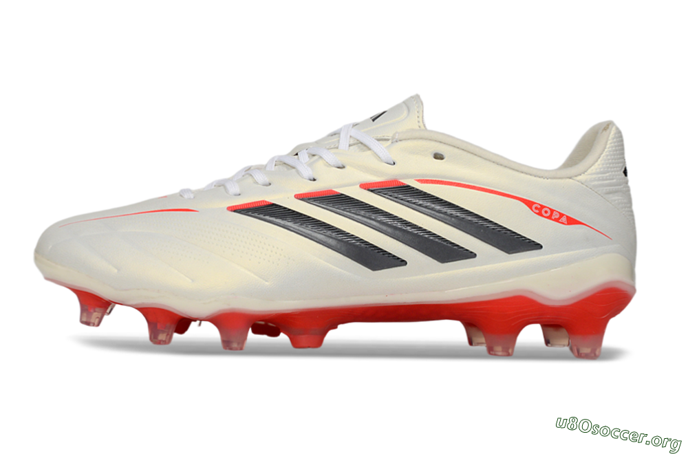 Adidas Copa Pure 2+ Elite AG Football Boots - White/Bright Red/Black 3