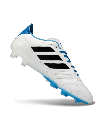 Adidas Copa Pure 2+ Elite AG Football Boots - White/Electric Blue/Black
