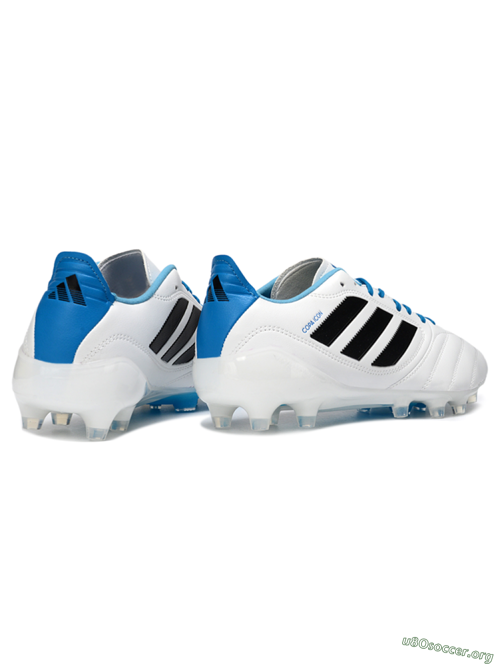 Adidas Copa Pure 2+ Elite AG Football Boots - White/Electric Blue/Black 6