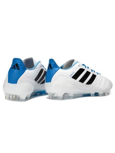 Adidas Copa Pure 2+ Elite AG Football Boots - White/Electric Blue/Black