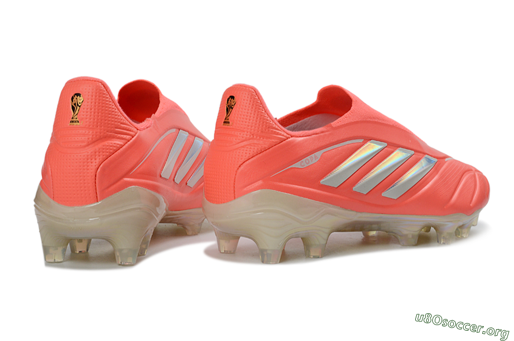 Adidas Copa Pure 3 Elite FG Football Boots - Red/Bright Coral/Metallic Silver 6