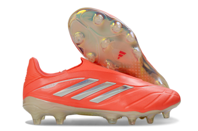 Adidas Copa Pure 3 Elite FG Football Boots - Red/Bright Coral/Metallic Silver