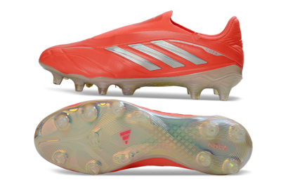 Adidas Copa Pure 3 Elite FG Football Boots - Red/Bright Coral/Metallic Silver