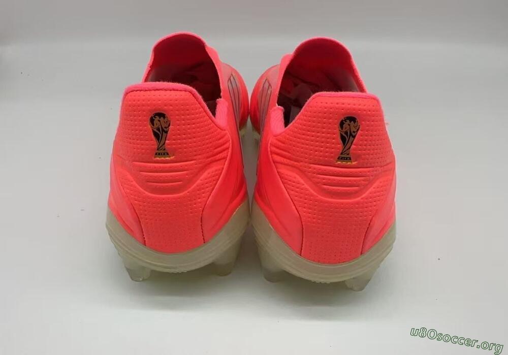 Adidas Copa Pure 3 Elite FG Football Boots - Red/Bright Coral/Metallic Silver