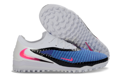 Nike Phantom 6 Elite Low TF Football Shoes - Blue/Electric Blue/Pink Flash