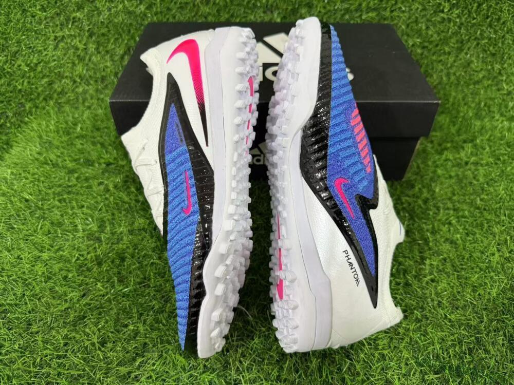 Nike Phantom 6 Elite Low TF Football Shoes - Blue/Electric Blue/Pink Flash