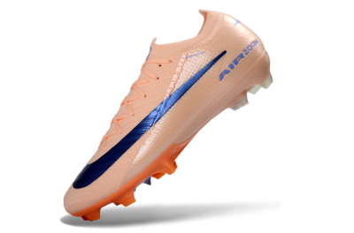 Nike Air Zoom Mercurial Vapor 16 Elite FG Football Boots - Peach/Navy Blue/Orange