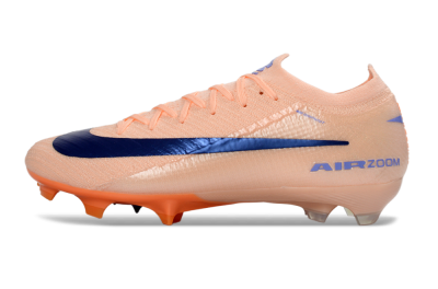 Nike Air Zoom Mercurial Vapor 16 Elite FG Football Boots - Peach/Navy Blue/Orange