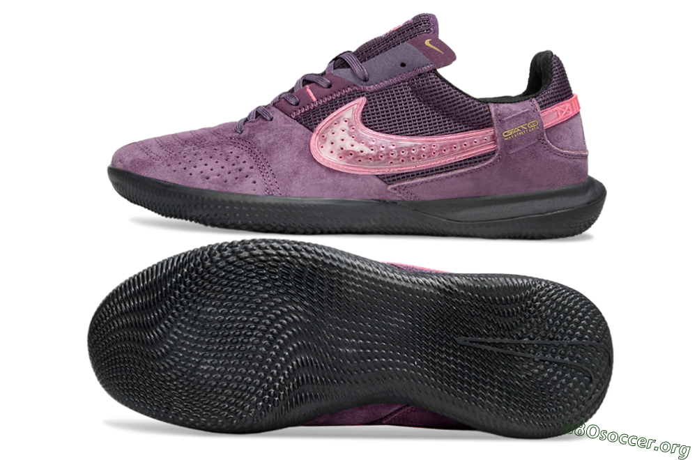 Nike Street Gato IC Football Shoes - Purple/Dark Orchid/Pink Blush 1