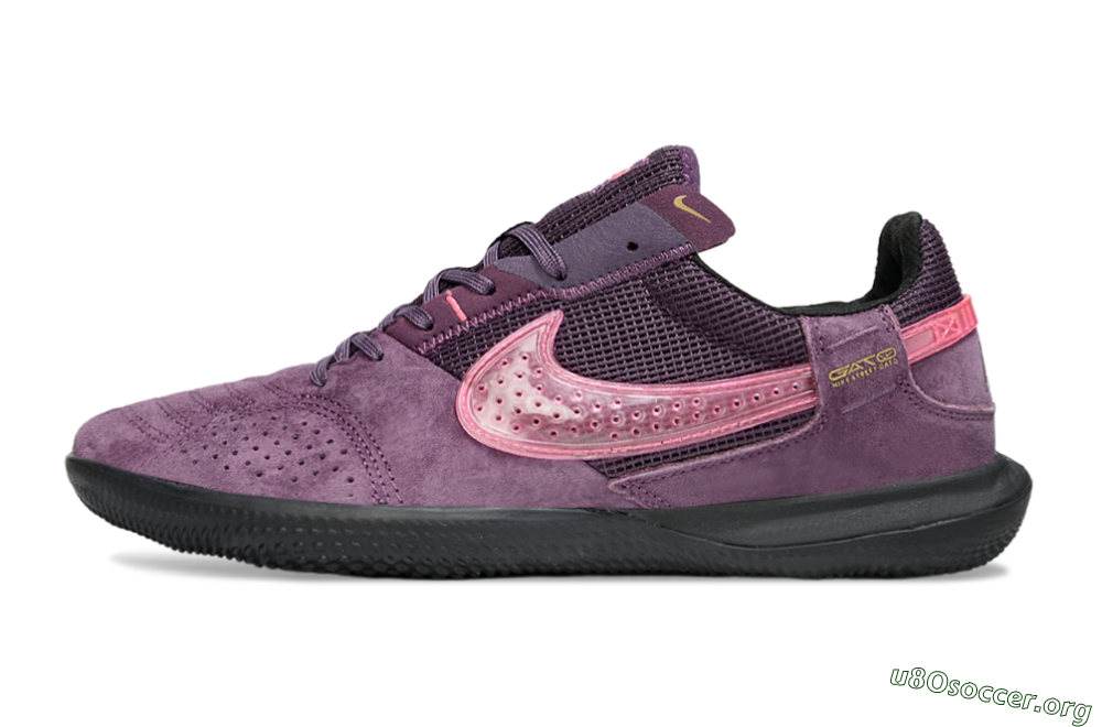 Nike Street Gato IC Football Shoes - Purple/Dark Orchid/Pink Blush 3