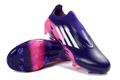 Adidas F50 Elite Laceless FG Football Boots - Purple/Vibrant Pink/Deep Purple