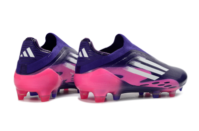 Adidas F50 Elite Laceless FG Football Boots - Purple/Vibrant Pink/Deep Purple