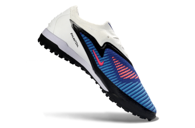 Nike Phantom 6 Elite Low TF Football Shoes - Blue/Electric Blue/Pink Blast