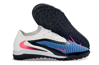 Nike Phantom 6 Elite Low TF Football Shoes - Blue/Electric Blue/Pink Blast