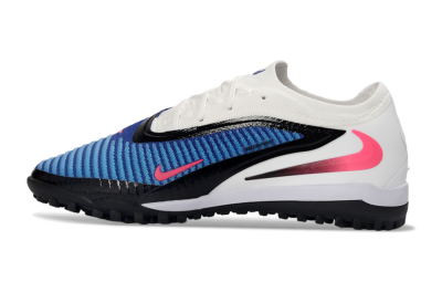 Nike Phantom 6 Elite Low TF Football Shoes - Blue/Electric Blue/Pink Blast