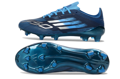 Adidas F50 Elite FG Football Boots - Blue/Deep Ocean/Sky Blue