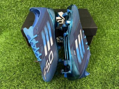 Adidas F50 Elite FG Football Boots - Blue/Deep Ocean/Sky Blue