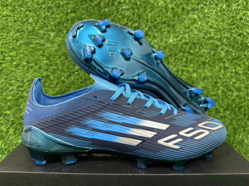 Adidas F50 Elite FG Football Boots - Blue/Deep Ocean/Sky Blue 15