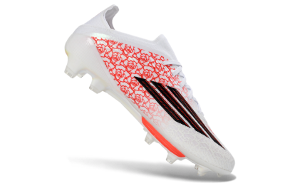 Adidas F50+ Elite Lightstrike Pro FG Football Boots - White/Crimson Red/Black