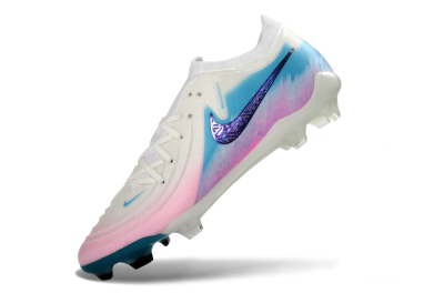 Nike Phantom GX 2 Elite FG Football Shoes - White/Aqua Sky/Pink Bliss