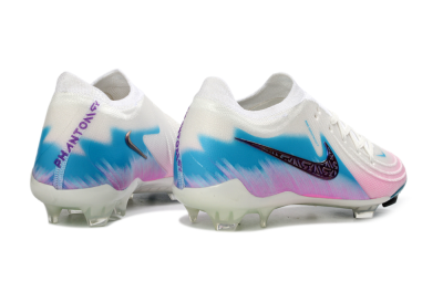 Nike Phantom GX 2 Elite FG Football Shoes - White/Aqua Sky/Pink Bliss