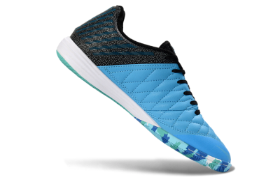 Nike Lunar Gato 2 IC Football Shoes - Blue/Aqua Blue/Black Metallic