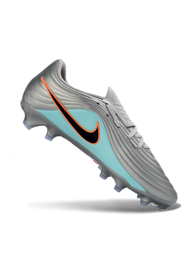 Nike Tiempo Legend 11 Elite FG Football Boots - Gray/Vivid Orange/Mint Blue