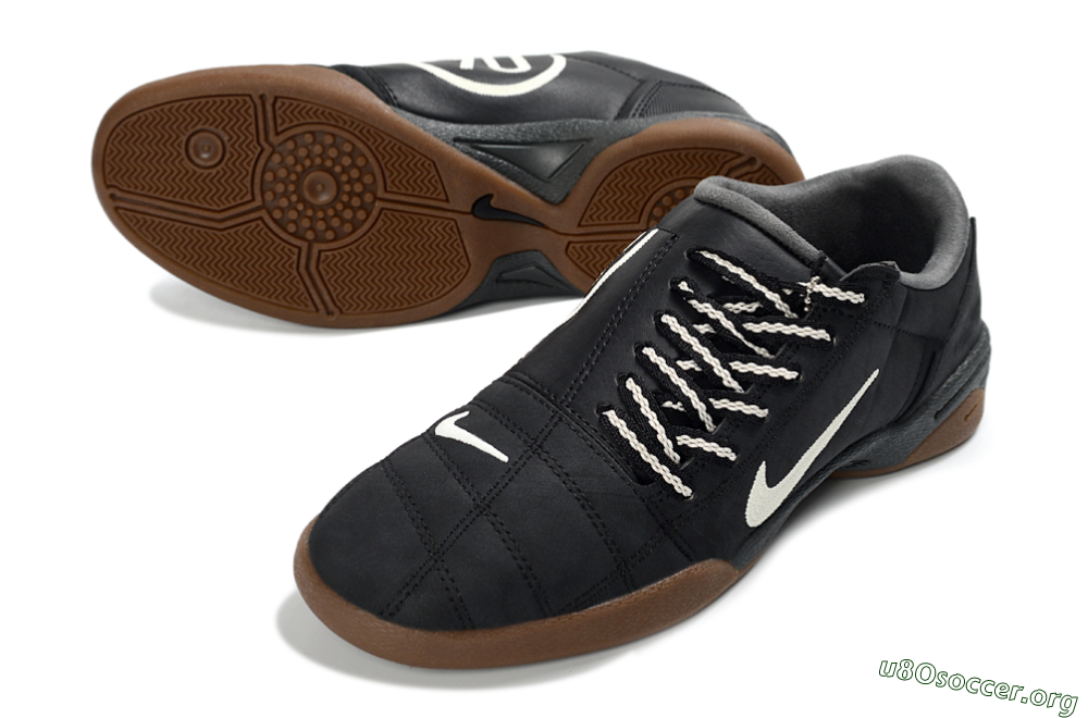 Nike Total 90 III IC Football Shoes - Black/Dark Gray/Rich Brown 0