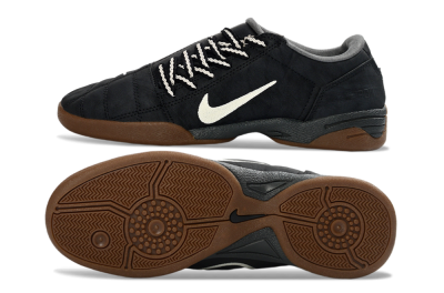 Nike Total 90 III IC Football Shoes - Black/Dark Gray/Rich Brown
