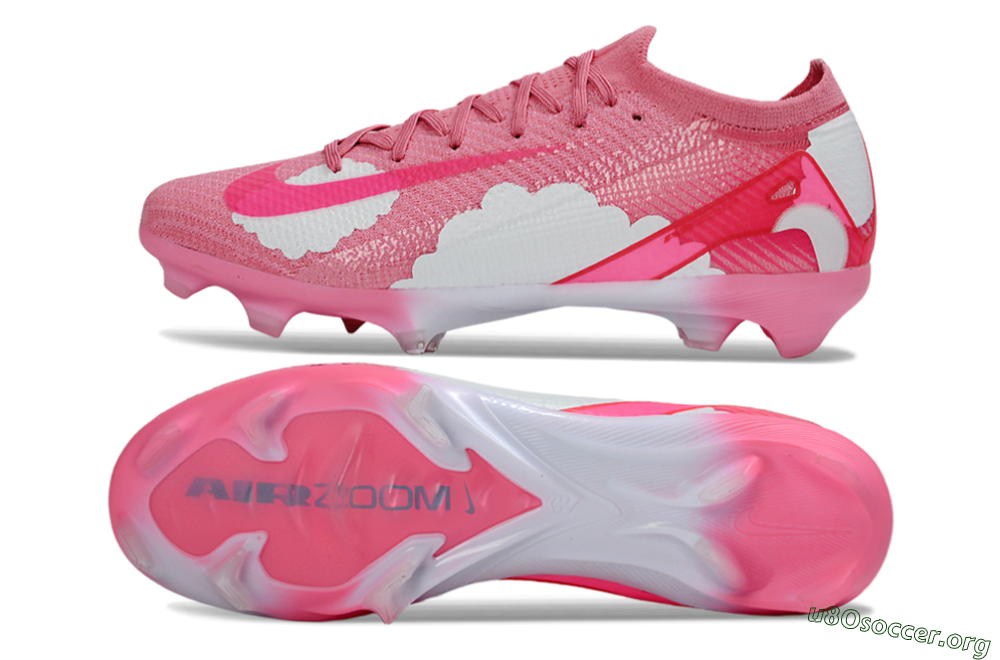 Nike Air Zoom Mercurial Vapor 16 Elite FG Football Boots - Pink/Bright Pink/Soft White 1
