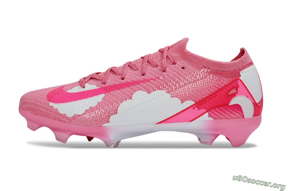 Nike Air Zoom Mercurial Vapor 16 Elite FG Football Boots - Pink/Bright Pink/Soft White 3