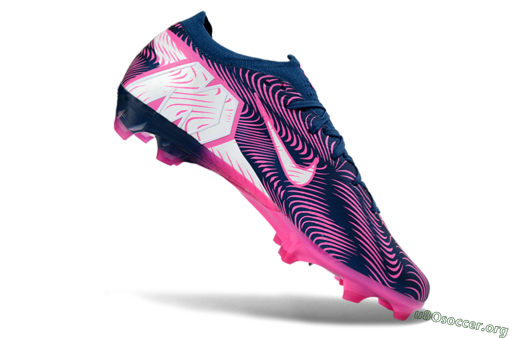 Nike Air Zoom Mercurial Vapor 16 Elite FG Football Boots - Blue/Electric Pink/Navy Blue 4