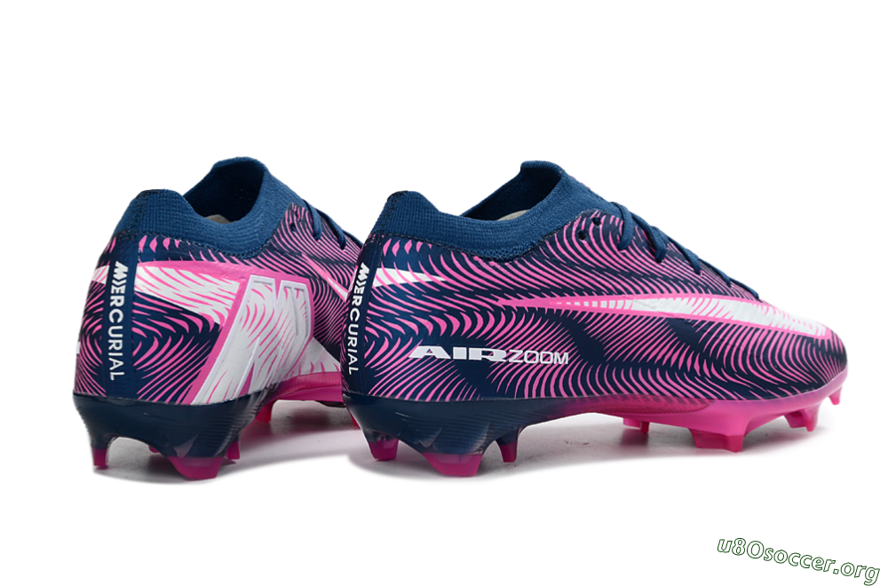 Nike Air Zoom Mercurial Vapor 16 Elite FG Football Boots - Blue/Electric Pink/Navy Blue 6