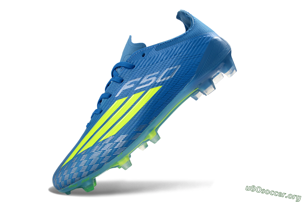 Adidas F50 Elite FG Football Boots - Blue/Lime Green/Neo Blue 6