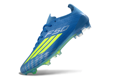 Adidas F50 Elite FG Football Boots - Blue/Lime Green/Neo Blue