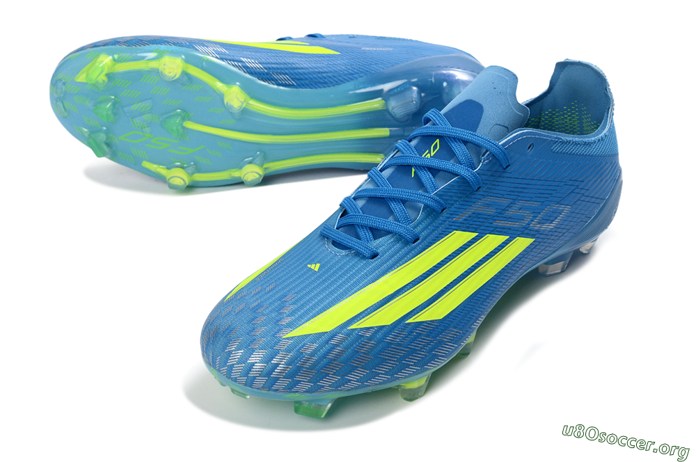 Adidas F50 Elite FG Football Boots - Blue/Lime Green/Neo Blue 0