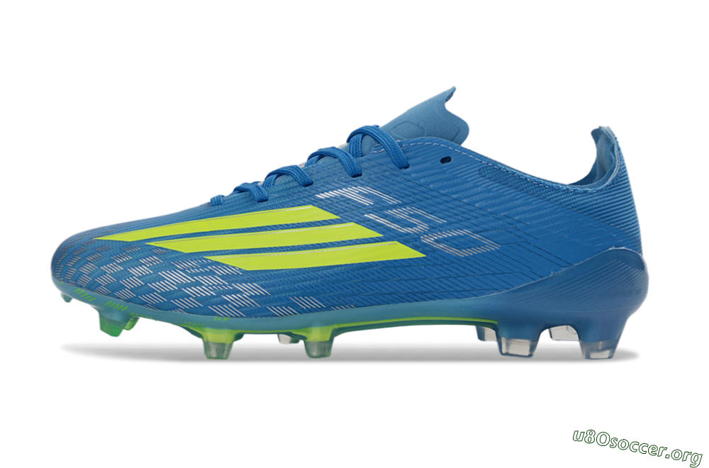 Adidas F50 Elite FG Football Boots - Blue/Lime Green/Neo Blue 3