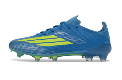 Adidas F50 Elite FG Football Boots - Blue/Lime Green/Neo Blue