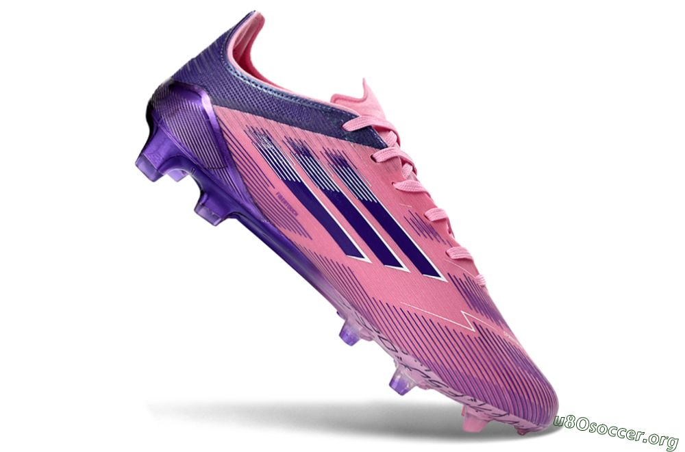 Adidas F50 Elite FG Football Boots - Pink/Lavender Wave/Power Purple 4