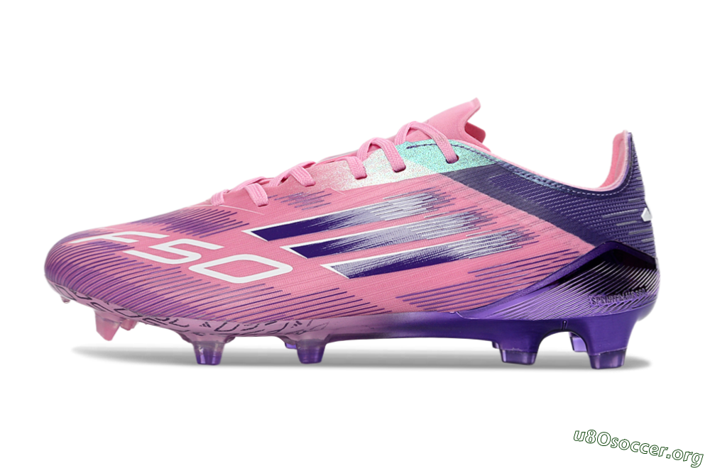 Adidas F50 Elite FG Football Boots - Pink/Lavender Wave/Power Purple 3