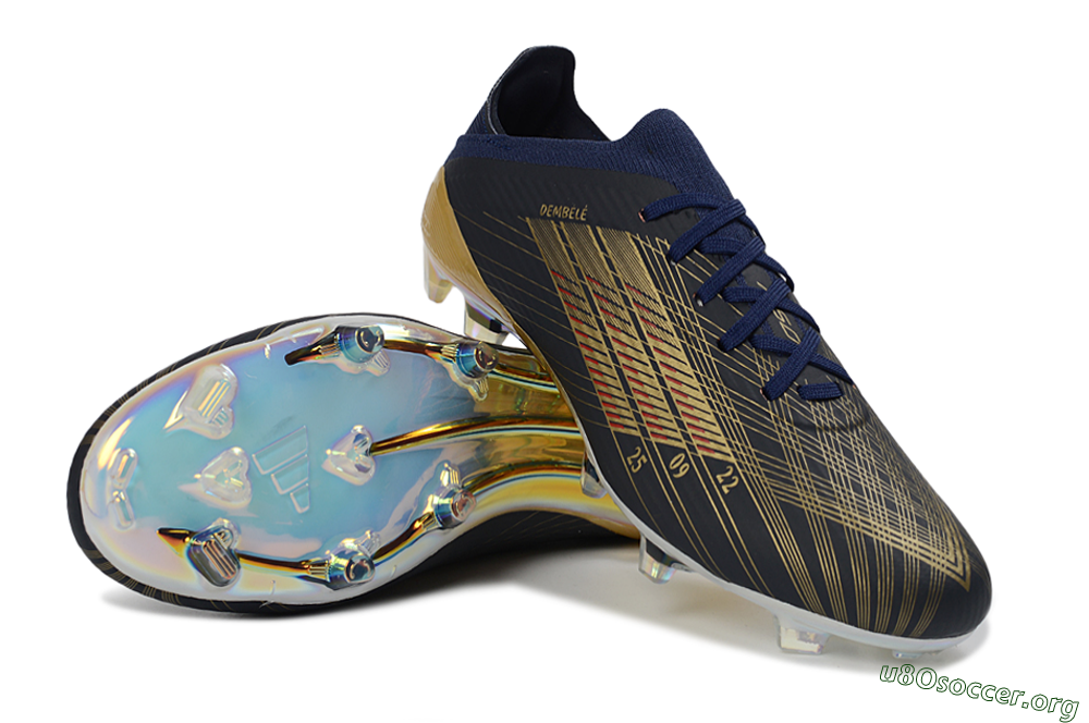 Adidas F50 Elite FG Football Boots - Navy/Gold/Black 4