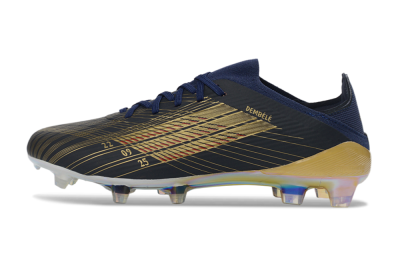 Adidas F50 Elite FG Football Boots - Navy/Gold/Black