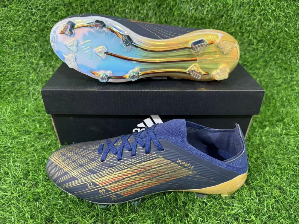 Adidas F50 Elite FG Football Boots - Navy/Gold/Black