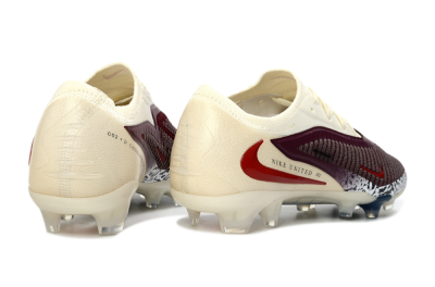 Nike Phantom 6 Elite Low FG Football Boots - Red/Crimson Glow/Chalk White
