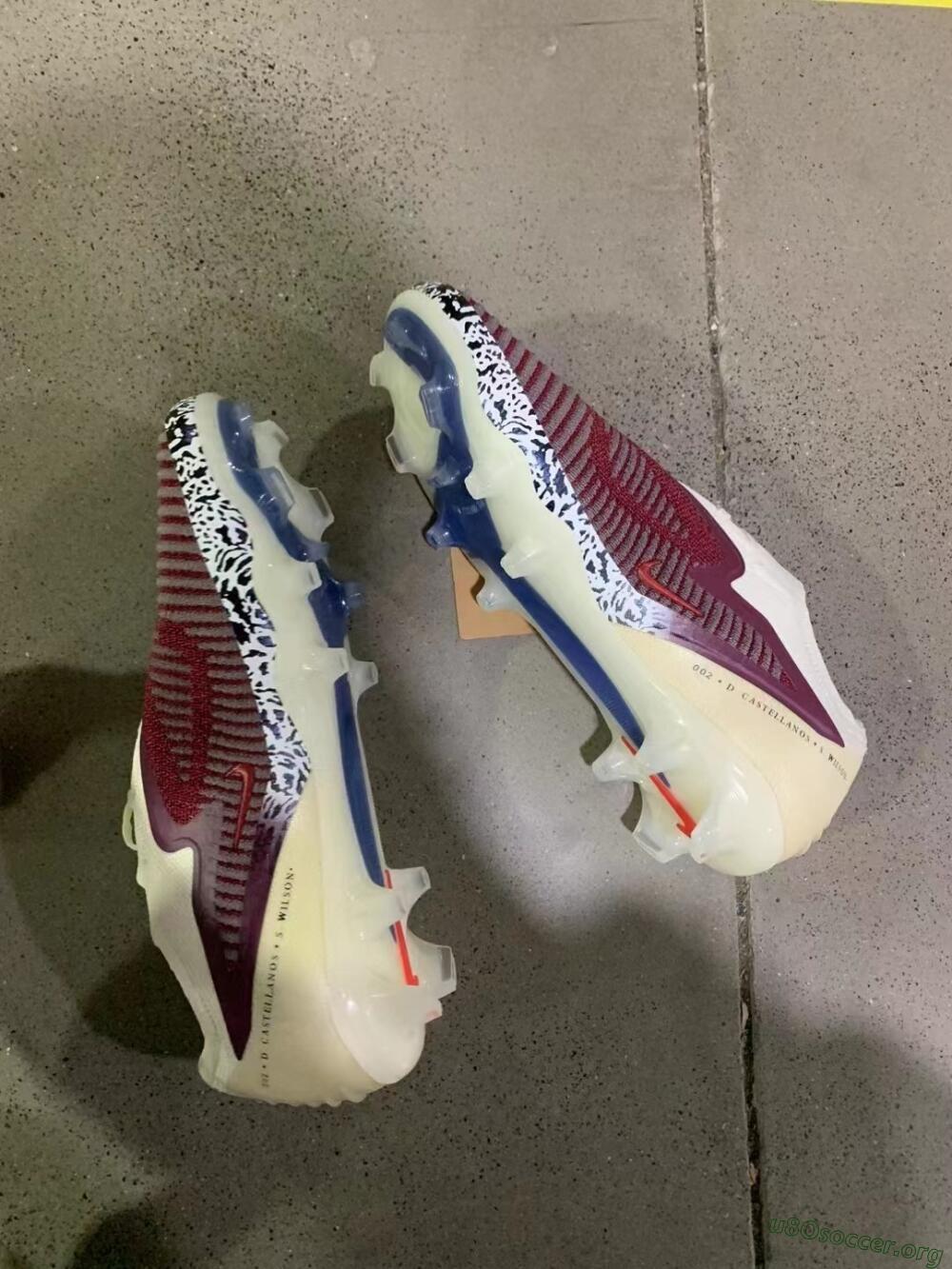 Nike Phantom 6 Elite Low FG Football Boots - Red/Crimson Glow/Chalk White